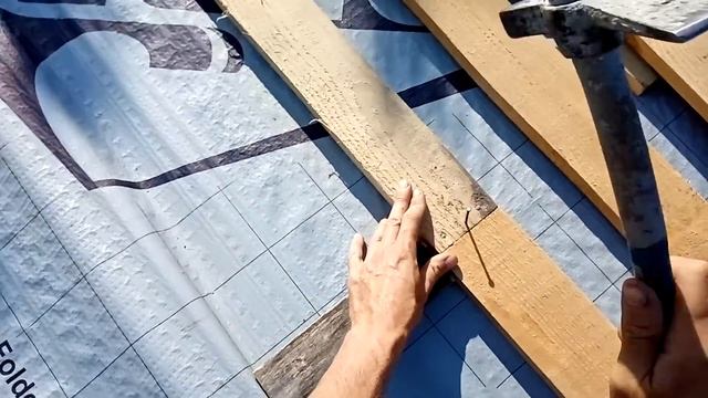 7. Обрешетка без контробрешетки. Холодный чердак. смотреть онлайн