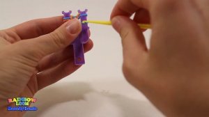 Браслет из резинок Rainbow Loom Bands Французская коса