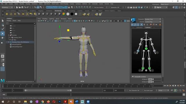 Using HumanIK in Autodesk Maya смотреть онлайн