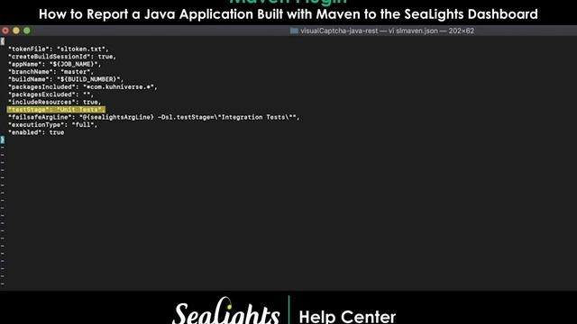 How to report a Java application built with Maven into the SeaLights dashboard смотреть онлайн