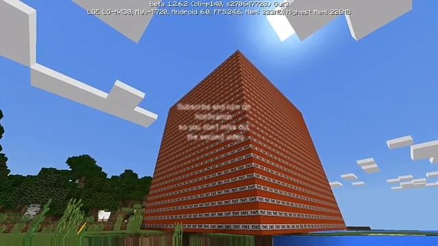 minecraft android 13,000 TNT ? ? смотреть онлайн
