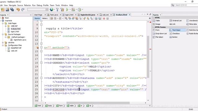 Enterprise Java Tutorial: Develop servlet application for accepting user registration details смотреть онлайн