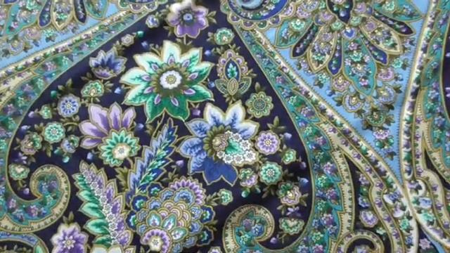 "Женское счастье" на троих))) #павловопосадская#шаль#платок#женское#счастье смотреть онлайн