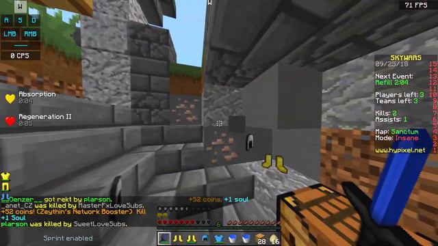 🗡️МОЯ ОБНОВЛЕННАЯ СБОРКА ПВП МОДОВ!🍓МОИ НОВЫЕ ПВП МОДЫ! СВИТ🍓HYPIXEL🍓SKYWARS смотреть онлайн