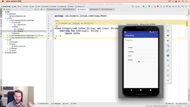 Kotlin Class 50 Simple List View || Kotlin Class tutorial || Kotlin Class смотреть онлайн