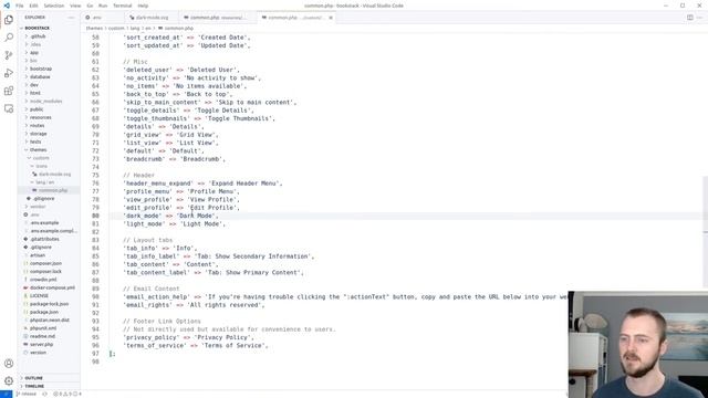 Customize BookStack Using The Visual Theme System