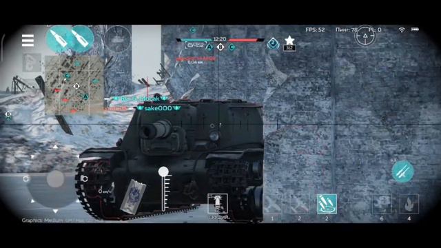 War thunder mobile, КВ-122 мастер ваншотов смотреть онлайн