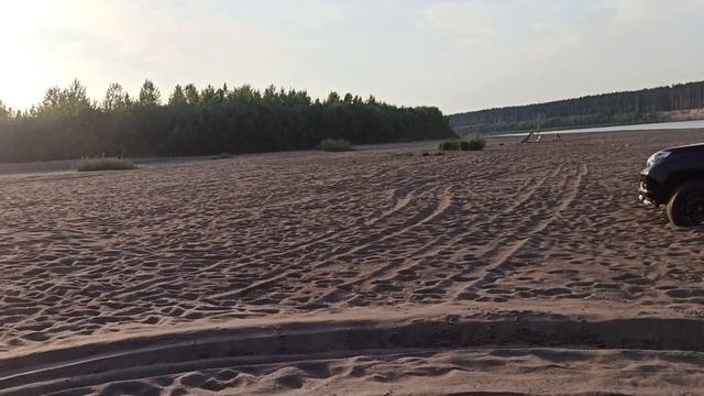 toyota prado 150 и volkswagen touareg на песке смотреть онлайн