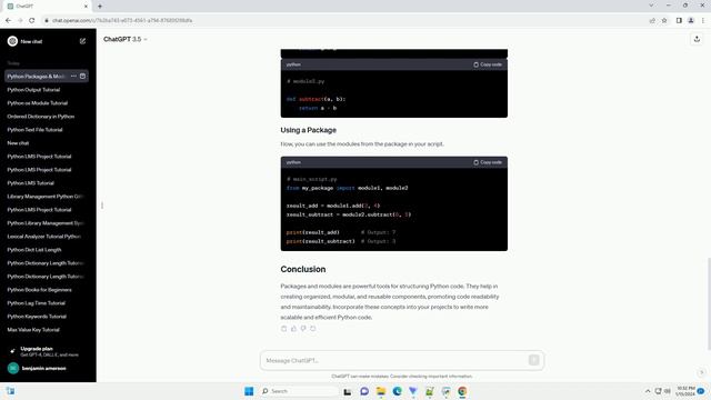 package and module in python смотреть онлайн
