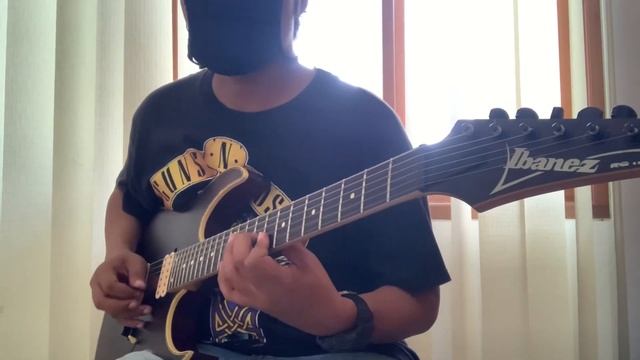 Guns N Roses November Rain Guitar Solo Cover смотреть онлайн