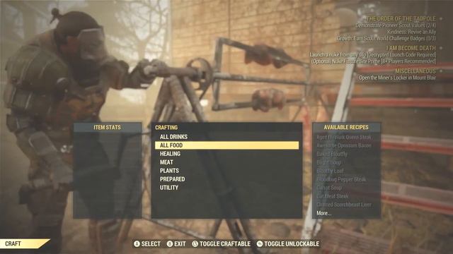 Fallout 76 - EASY LEGENDARY weapon survival quest guide 3 star! EPIC MELEE WEAPON! смотреть онлайн