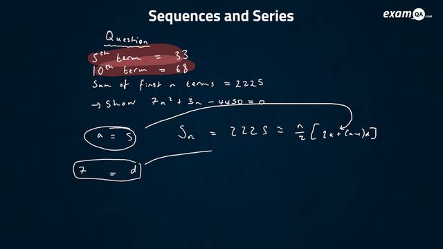 Sequences and Series: Arithmetic & Geometric | A-Level Maths смотреть онлайн