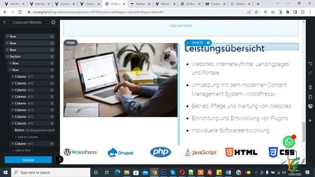 How to create Scroll To link in Flatsome UX Builder смотреть онлайн
