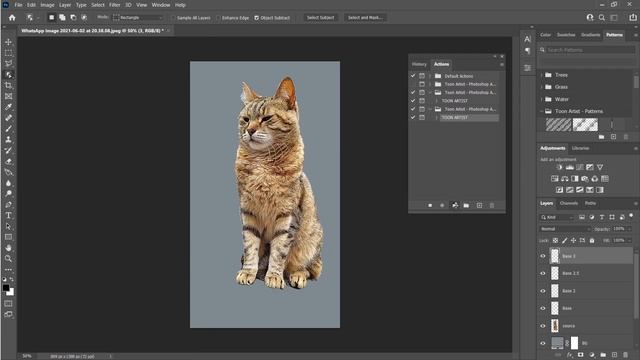 CARTOON STYLE ILLUSTRATION EFFECT on Photos | Free Photoshop Action смотреть онлайн