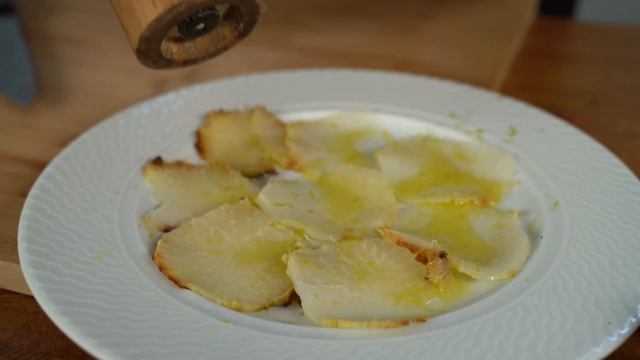 Карпаччо из кольраби. Эффектное блюдо для любого торжества смотреть онлайн