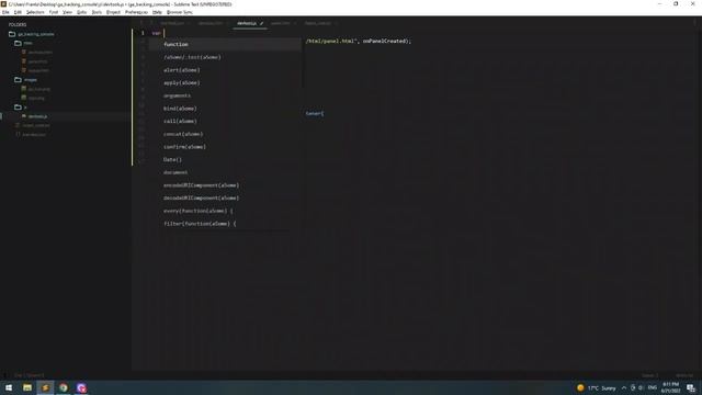 Building a Google Analytics tracking console - Chrome Extension смотреть онлайн
