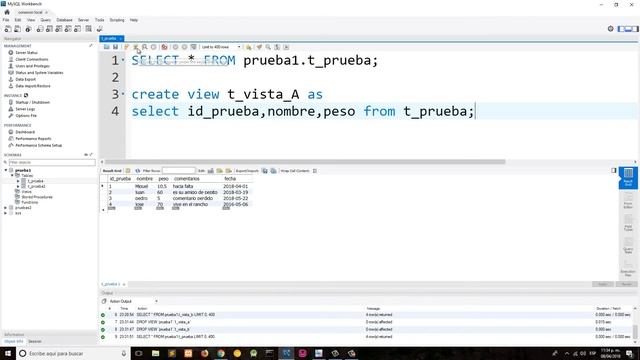 Curso de MySQL con MySQL Workbench | Creación de vistas con MySQL. Cap 17 смотреть онлайн