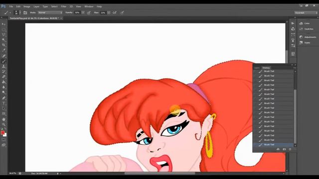 Tentacle Play Speed Painting смотреть онлайн