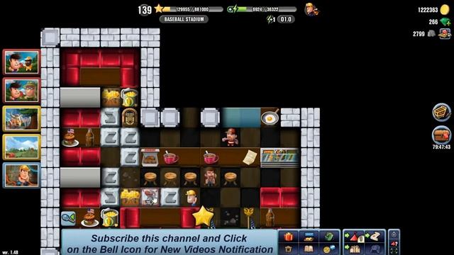 BASEBALL STADIUM Diggy's Adventure BASEBALL BLAST Special Location Level 139 смотреть онлайн