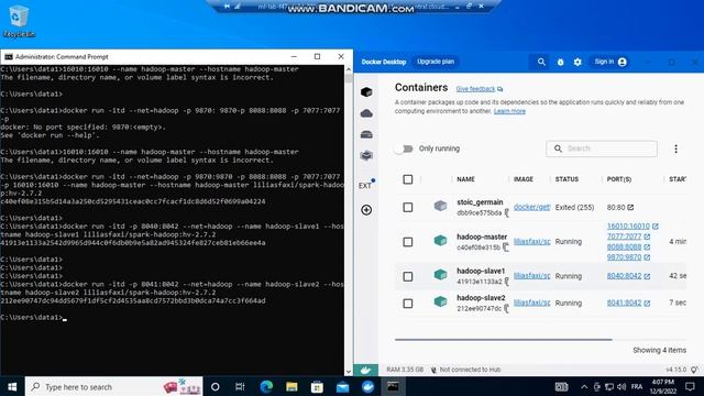 Partie2: Cluster Hadoop avec Docker +TP HDFS смотреть онлайн