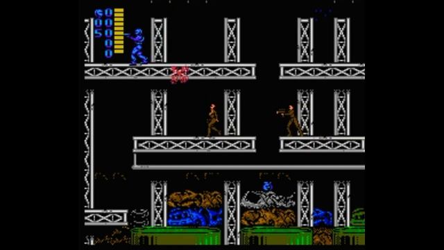 Dendy (Famicom,Nintendo,Nes) 8-bit RoboCop VS Terminator stage 1