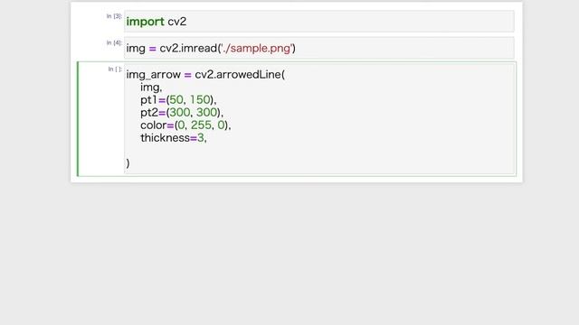 OpenCV で矢印線を描く【Python】 смотреть онлайн