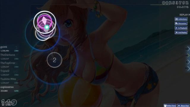osu! my first 100pp play смотреть онлайн