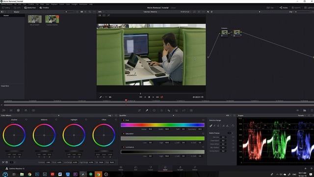 DaVinci Resolve Quick Tip 02 - Moire Removal смотреть онлайн