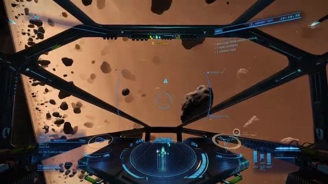 Elite Dangerous Ship Launched Fighters testing: XG7 TRIDENT смотреть онлайн