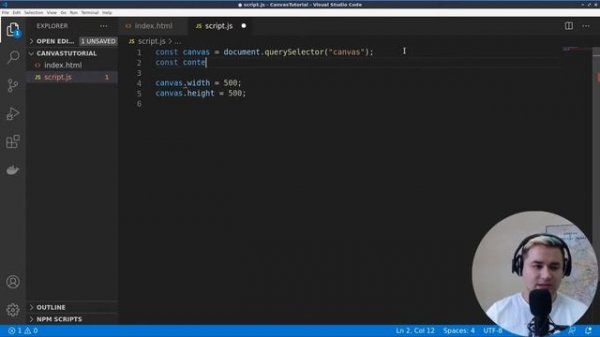 JS Canvas 01: Настройка canvas