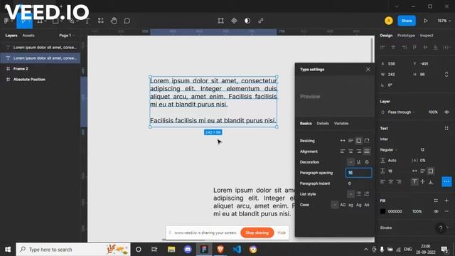How to give spacing between paragraphs in figma? смотреть онлайн