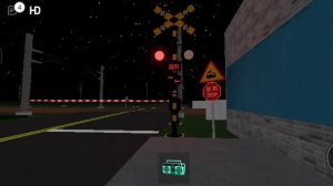 Новый южнокорейский железнодорожный переезд