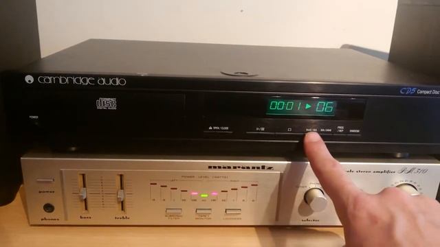 Cambridge Audio CD5 Compact Disk CD Player Demo смотреть онлайн