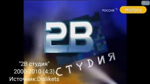 История заставок «Видео Интернешнл» «2В Студия» представляет