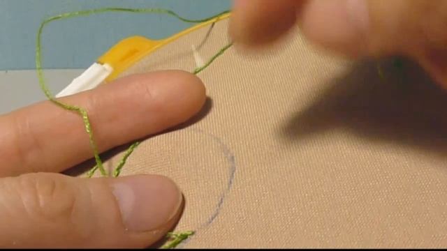 Тонкости выполнения стебельчатого шва смотреть онлайн