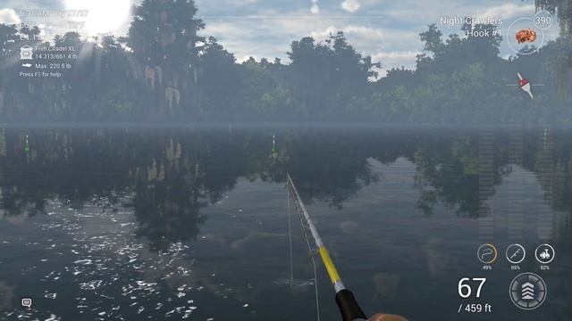 Fishing Planet - Quanchkin Lake - louisiana - Trophy White Bass смотреть онлайн