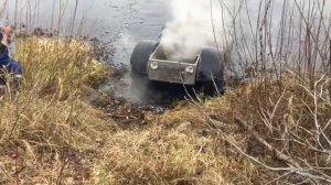 Вездеход с мотором от Оки