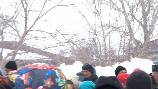 Проводы Русской зимы в Воронихе. Песни и танцы. смотреть онлайн