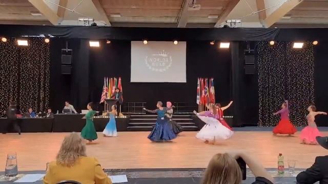 GOLD WORLDS 2022 Novice Classic 2 Waltz Pearl | KSLDA смотреть онлайн