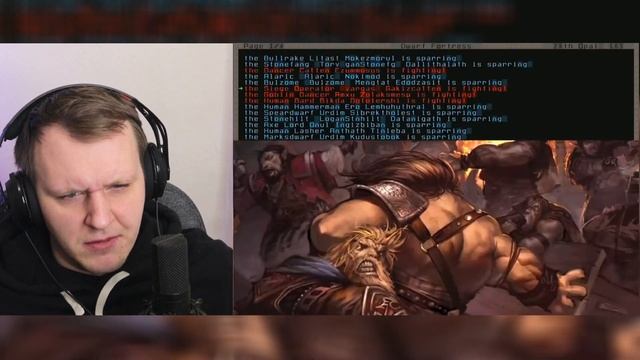 Обзор на Dwarf Fortress [SsethTzeentach RUS VO] | Реакция на Жырнидаб смотреть онлайн