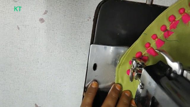 New Kurti neck design with thermocole balls / cutting and stitching method смотреть онлайн