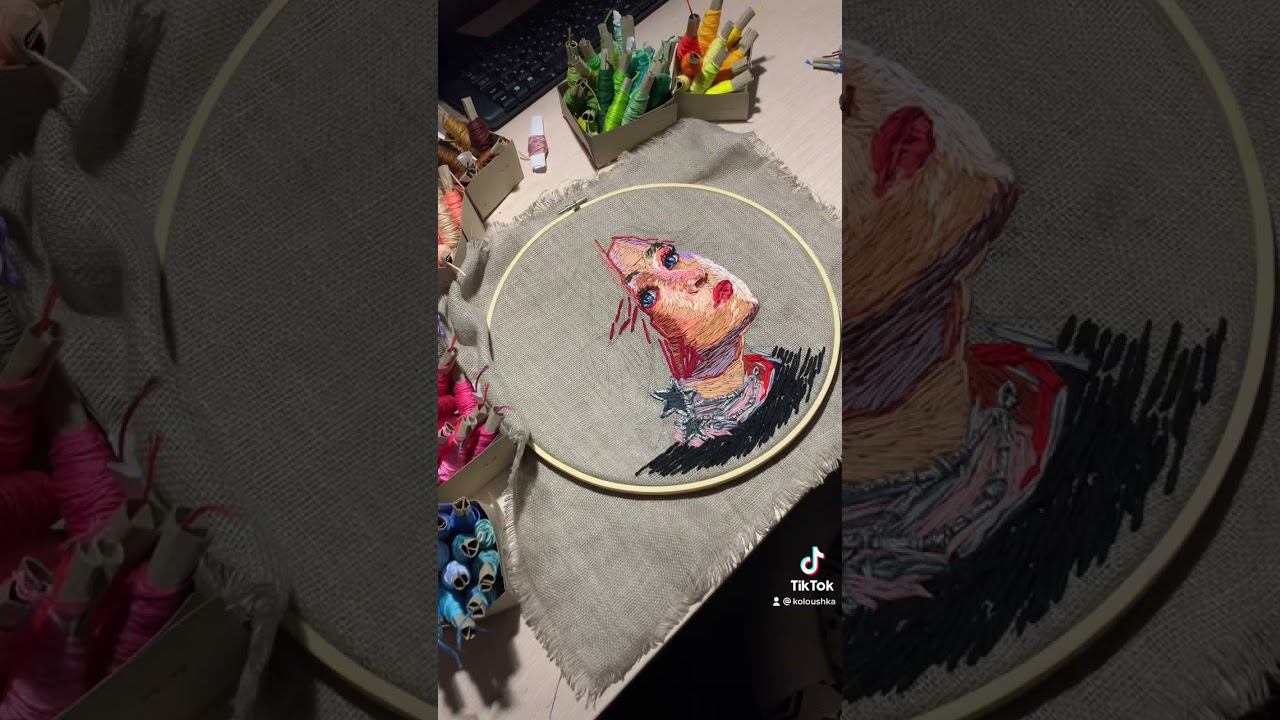 @alyona_shvetz #аленашвец #вышивка #вышивкагладью #embroidery #embroideryart смотреть онлайн