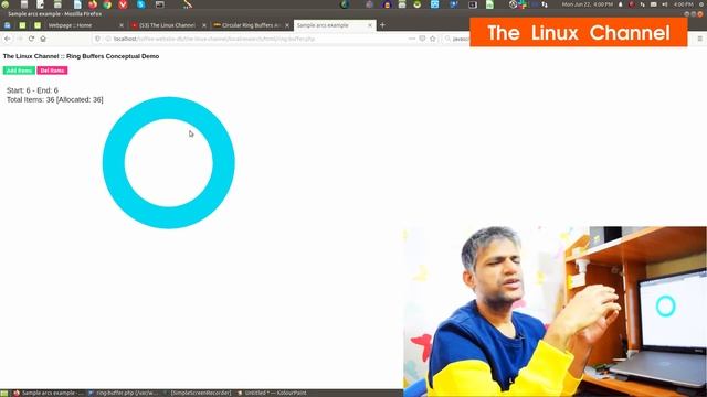 0x202 Circular Ring Buffers Live Visual Demo | Linux Kernel | Device Drivers | Network Stack | P2 смотреть онлайн