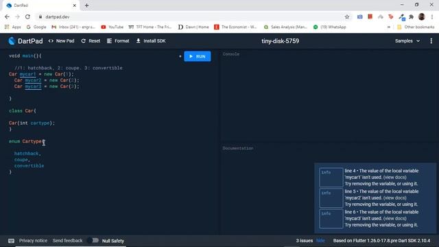 Flutter - Enums смотреть онлайн