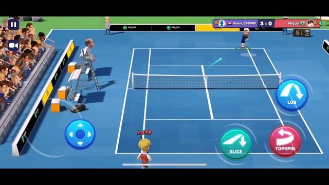 MINI TENNIS Gameplay Walkthrough - New Miniclip Tennis Game For Mobile (iOS, Android) смотреть онлайн