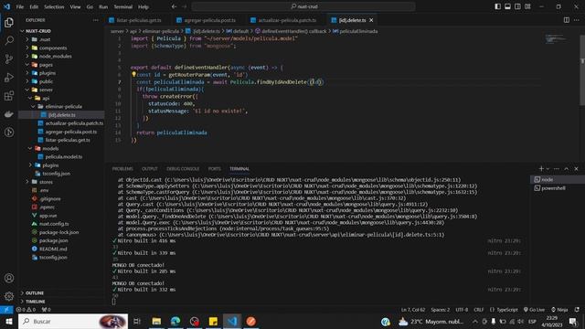 CRUD full stack con Nuxt 3 - Pinia - MongoDB - Vue 3 - Vuetify | AbiDev смотреть онлайн