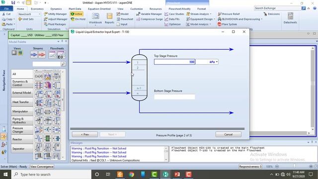 Lecture #16:- Liquid-liquid Extraction using Solvent with Aspen Hysys (Solvent Recovery) смотреть онлайн