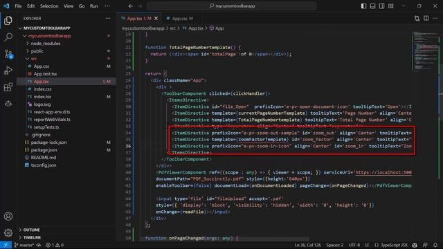 How to Add a Custom Toolbar to the React PDF Viewer Component смотреть онлайн