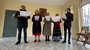 Горячев А. Тропарь Пасхи «Христос Воскресе». ансамбль духовной музыки «Покров»