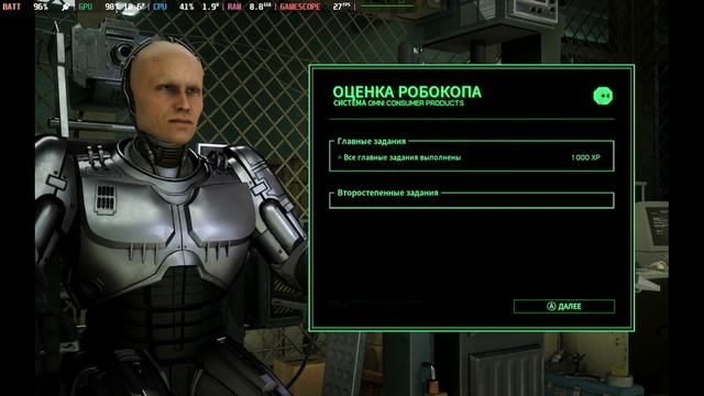 ТИР 2023. Дегустация RoboCop: Rogue City на Steam Deck. смотреть онлайн